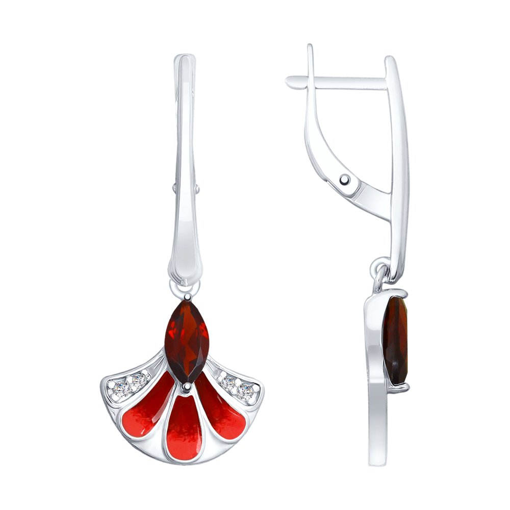 92021956 Серьги Серебро925