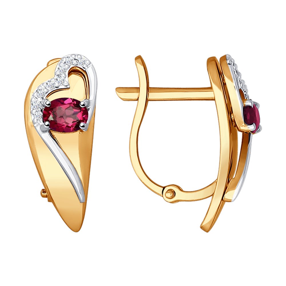 4020362 Серьги Золото585