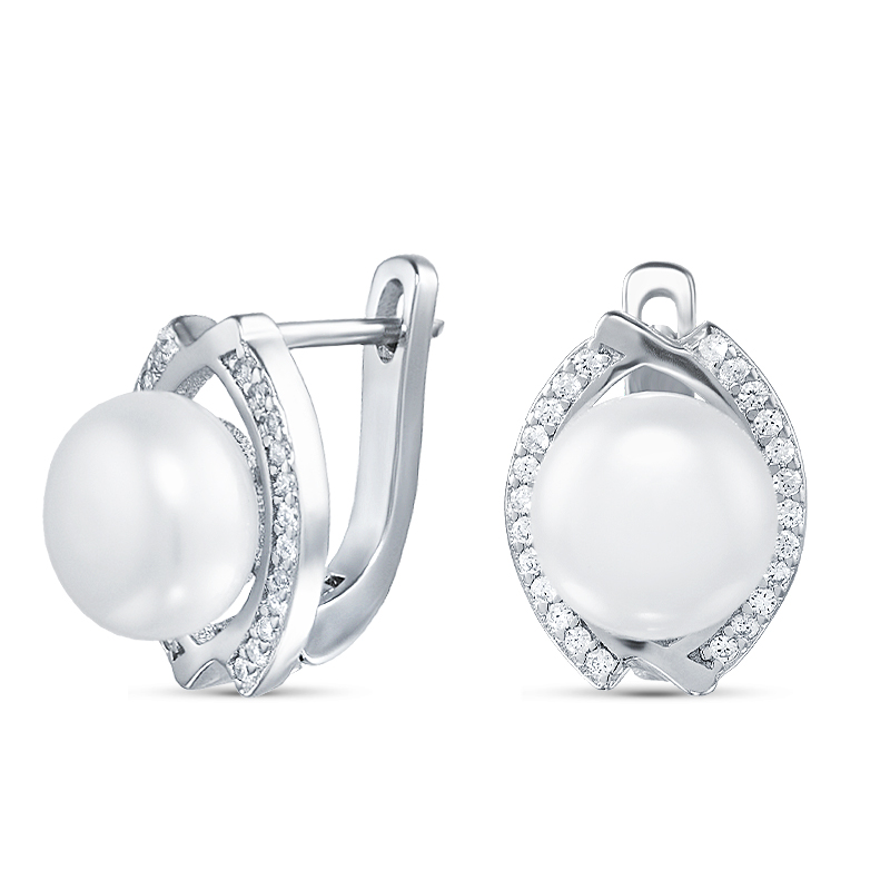 22SET14669-113 Серьги Серебро925