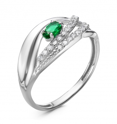 К1459р133 Кольцо Серебро925