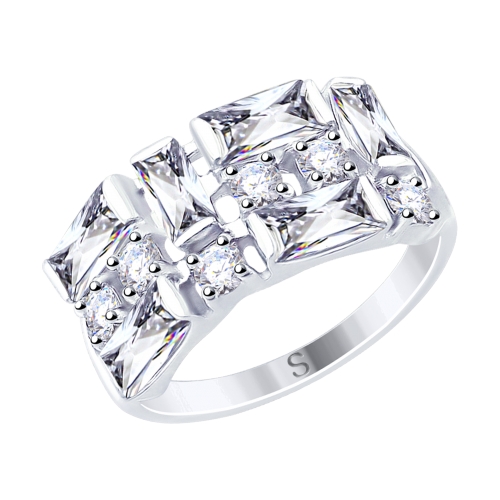 94012456 Кольцо Серебро925