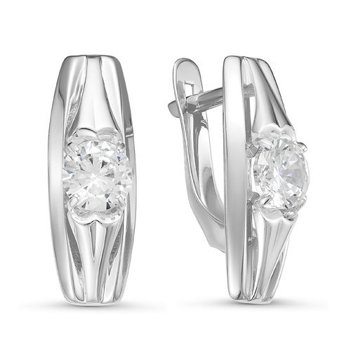 с126763 Серьги Серебро925