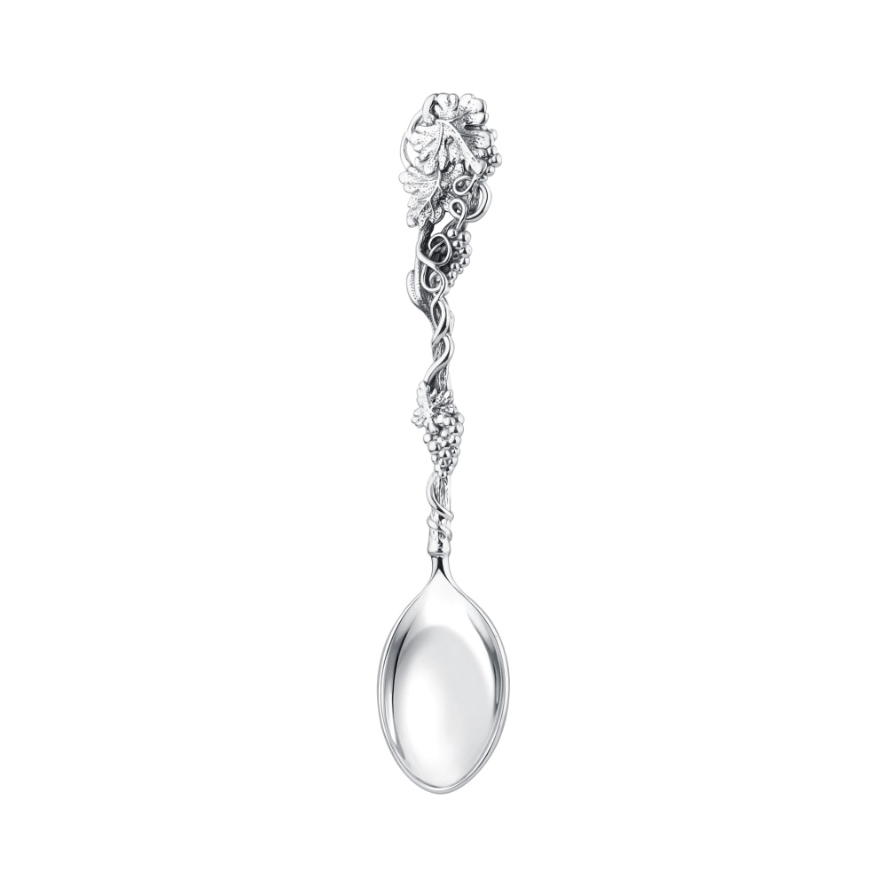 Ложка кофейная из серебра 925 02-7P-0000-14085