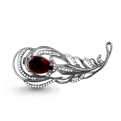 7261303А Брошь Серебро925