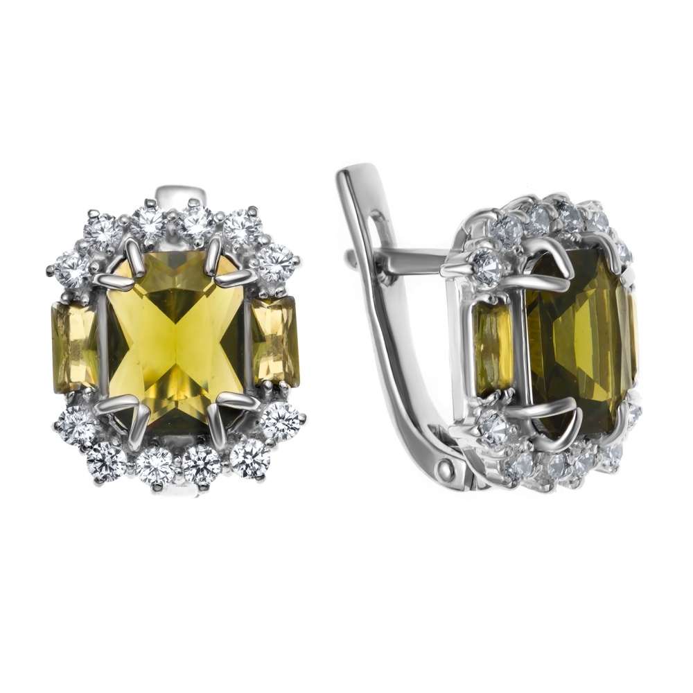 200-1241-TRM Серьги Серебро925