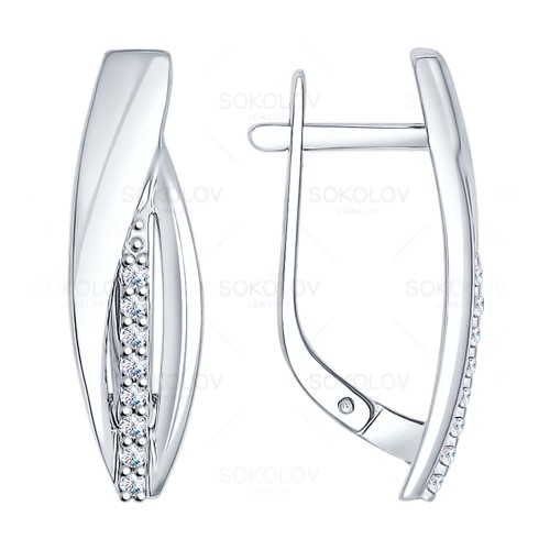 94022031 Серьги Серебро925