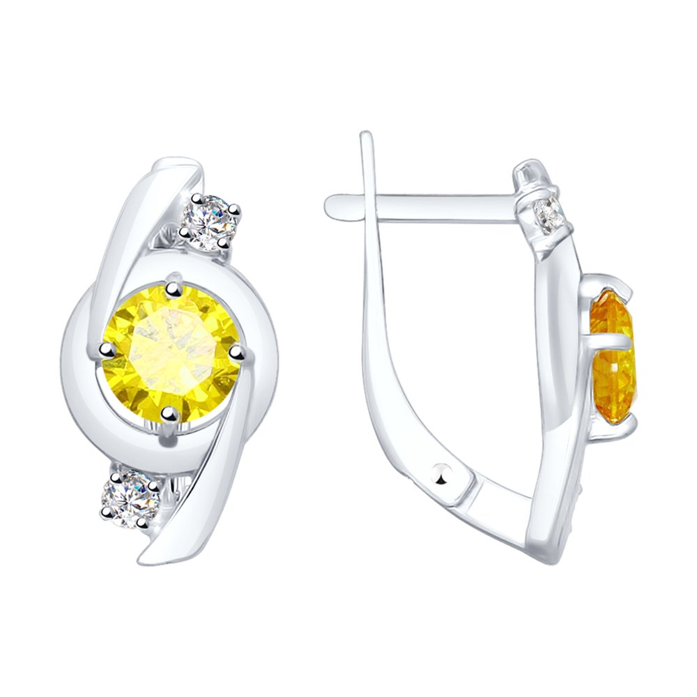 94023419 Серьги Серебро925