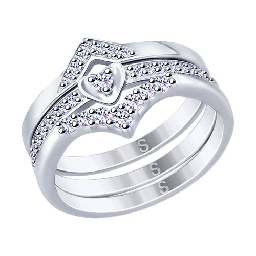 94012653 Кольцо Серебро925