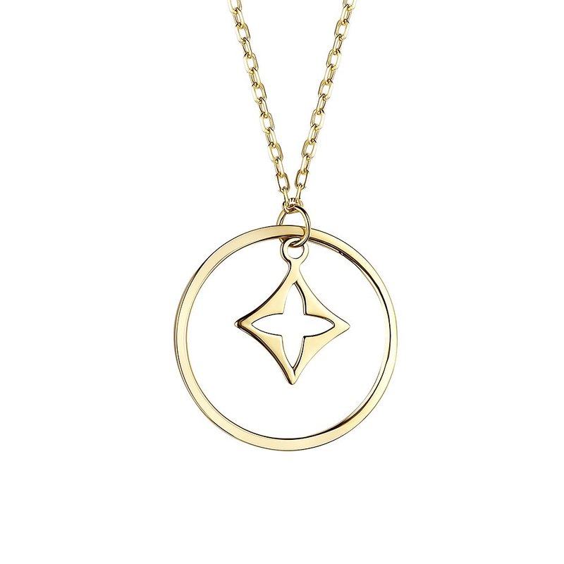 Колье из красного золота 585 ст0208