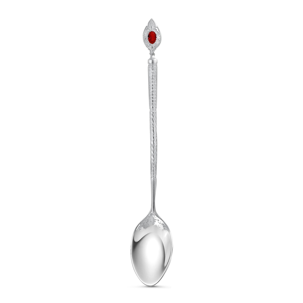 Ложка кофейная из серебра 925