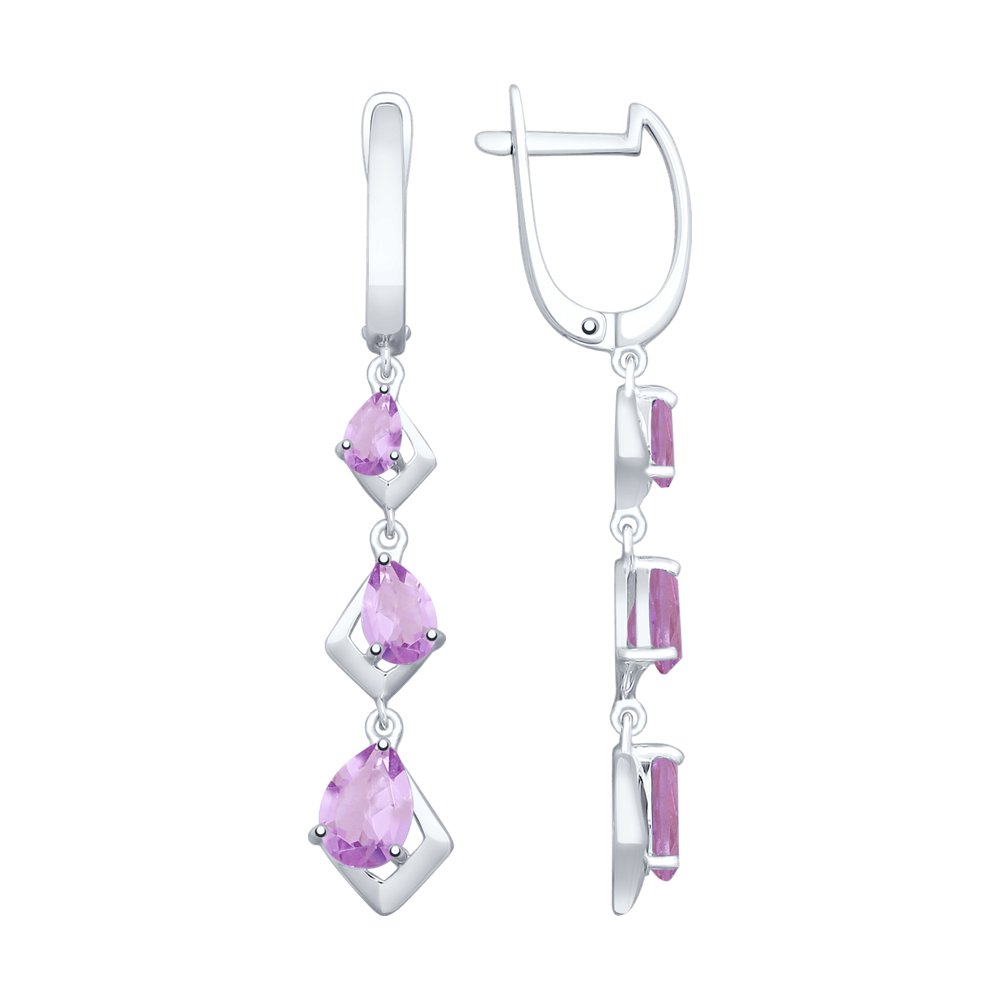 92021985 Серьги Серебро925