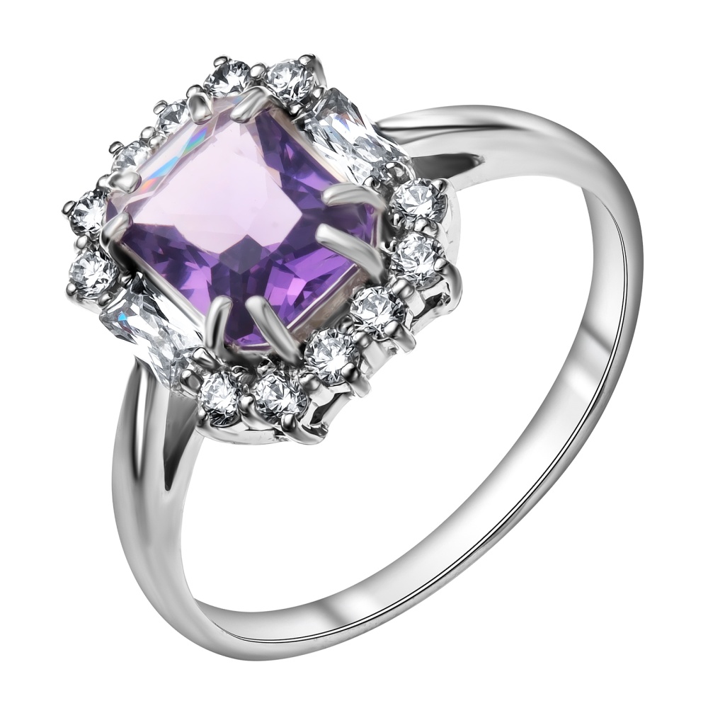 100-1241-AM Кольцо Серебро925