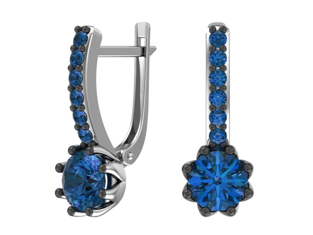 2100752-04305 Серьги Серебро925