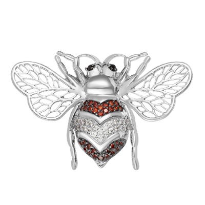 4-1006р-20400 Брошь Серебро925