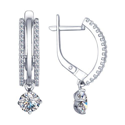 94022403 Серьги Серебро925