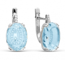 200-1044-T Серьги Серебро925