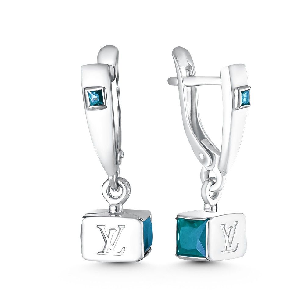 02-1635сап Серьги (Серебро 925)