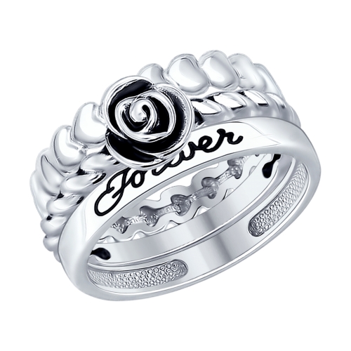 94012171 Кольцо Серебро925