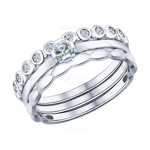 94011706 Кольцо Серебро925