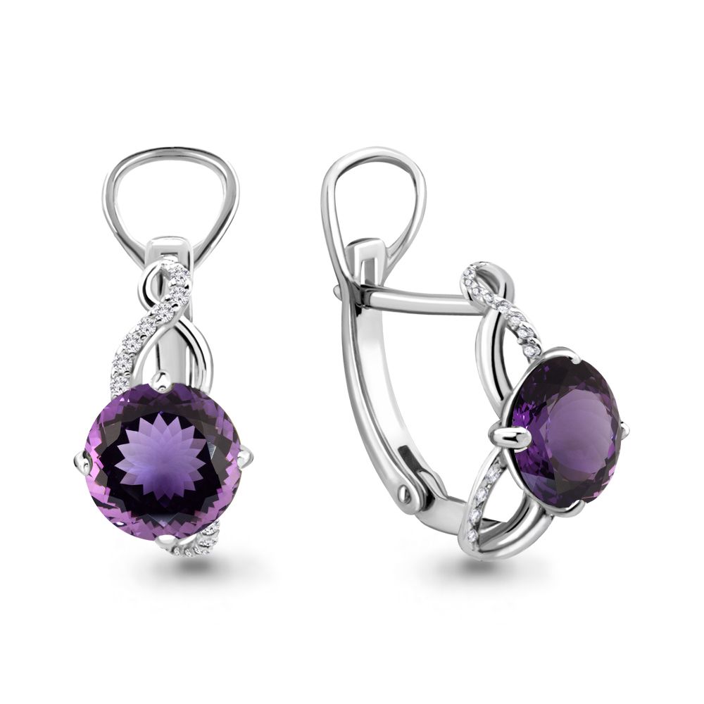 4441804А Серьги Серебро925