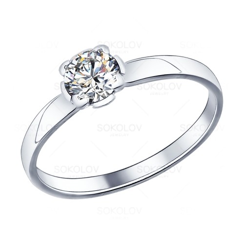 89010010 Кольцо Серебро925