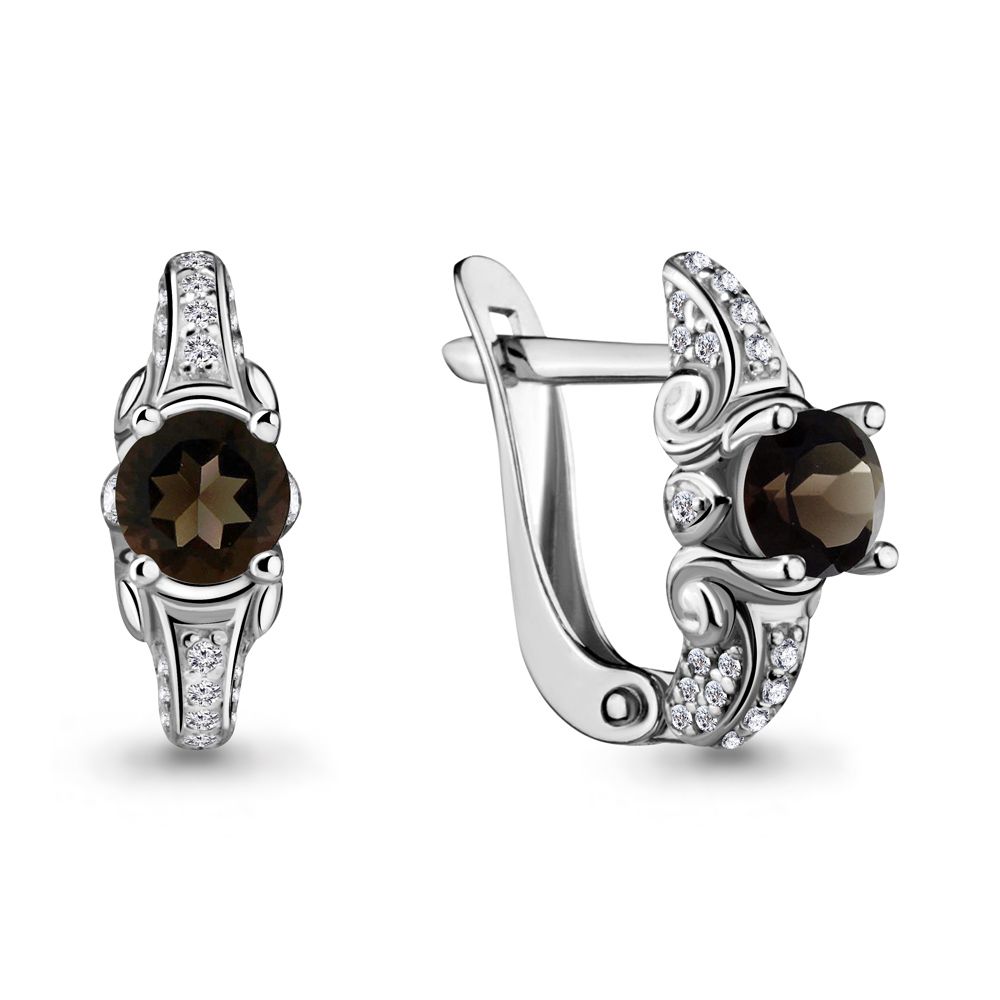 4296801А Серьги Серебро925