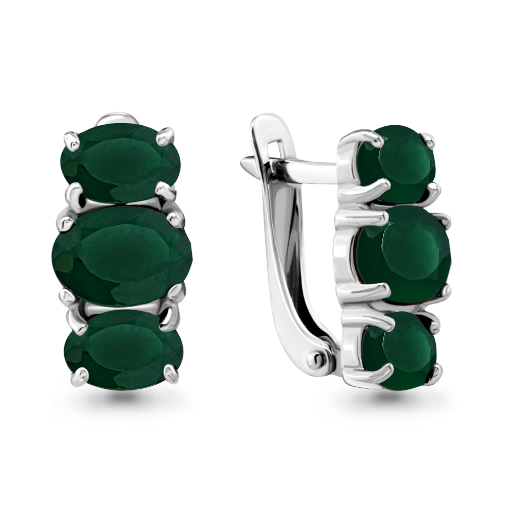 4429509 Серьги Серебро925