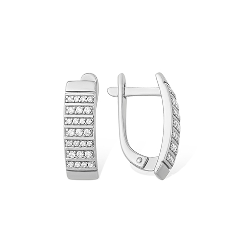 1210016446 Серьги Серебро925