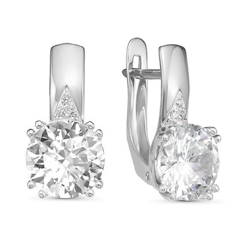 с126639 Серьги Серебро925