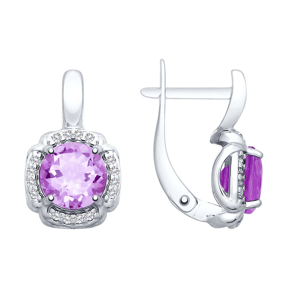 92021682 Серьги Серебро925