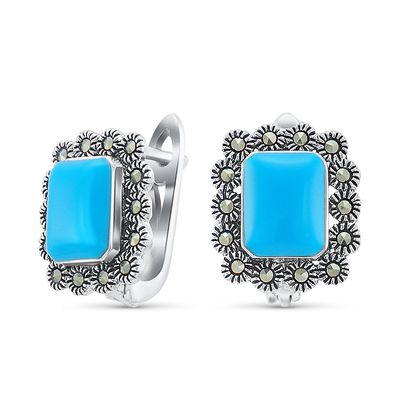 220013-297-39 Серьги Серебро925