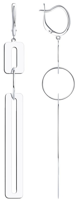 94024364 Серьги Серебро925