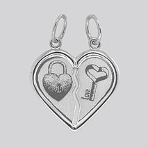 Подвеска из серебра 925 пробы