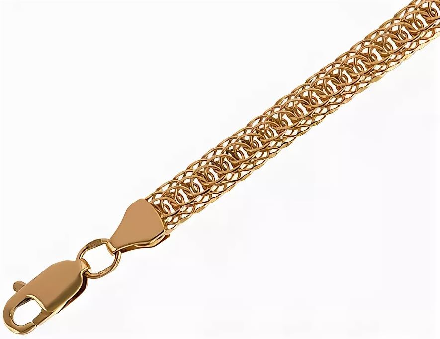 Браслет из красного золота 585