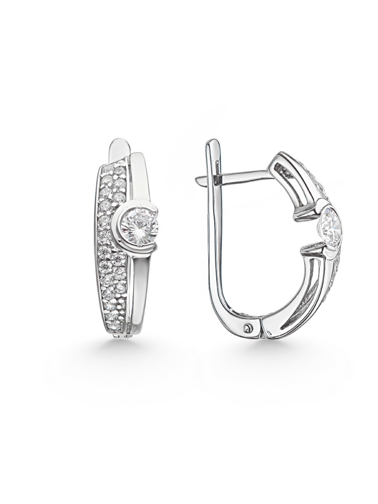 901021412 Серьги Серебро925