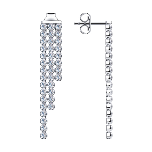 94024527 Серьги Серебро925