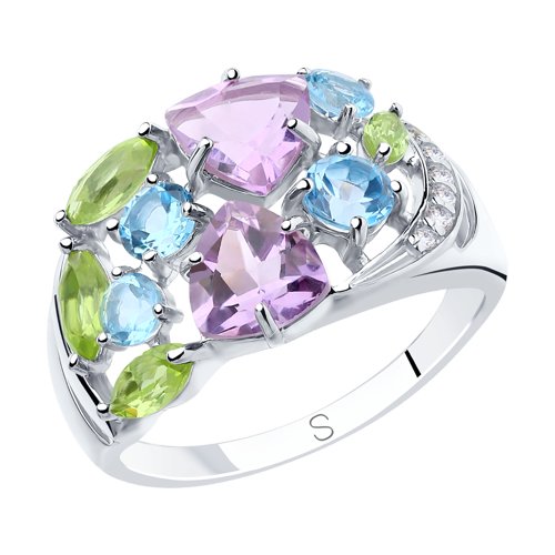 92011834 Кольцо Серебро925