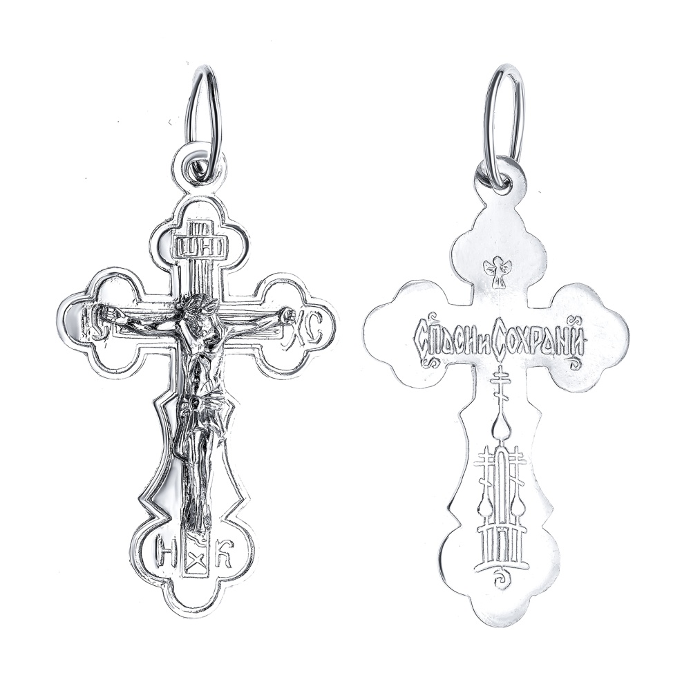 2-103 Крест Серебро925