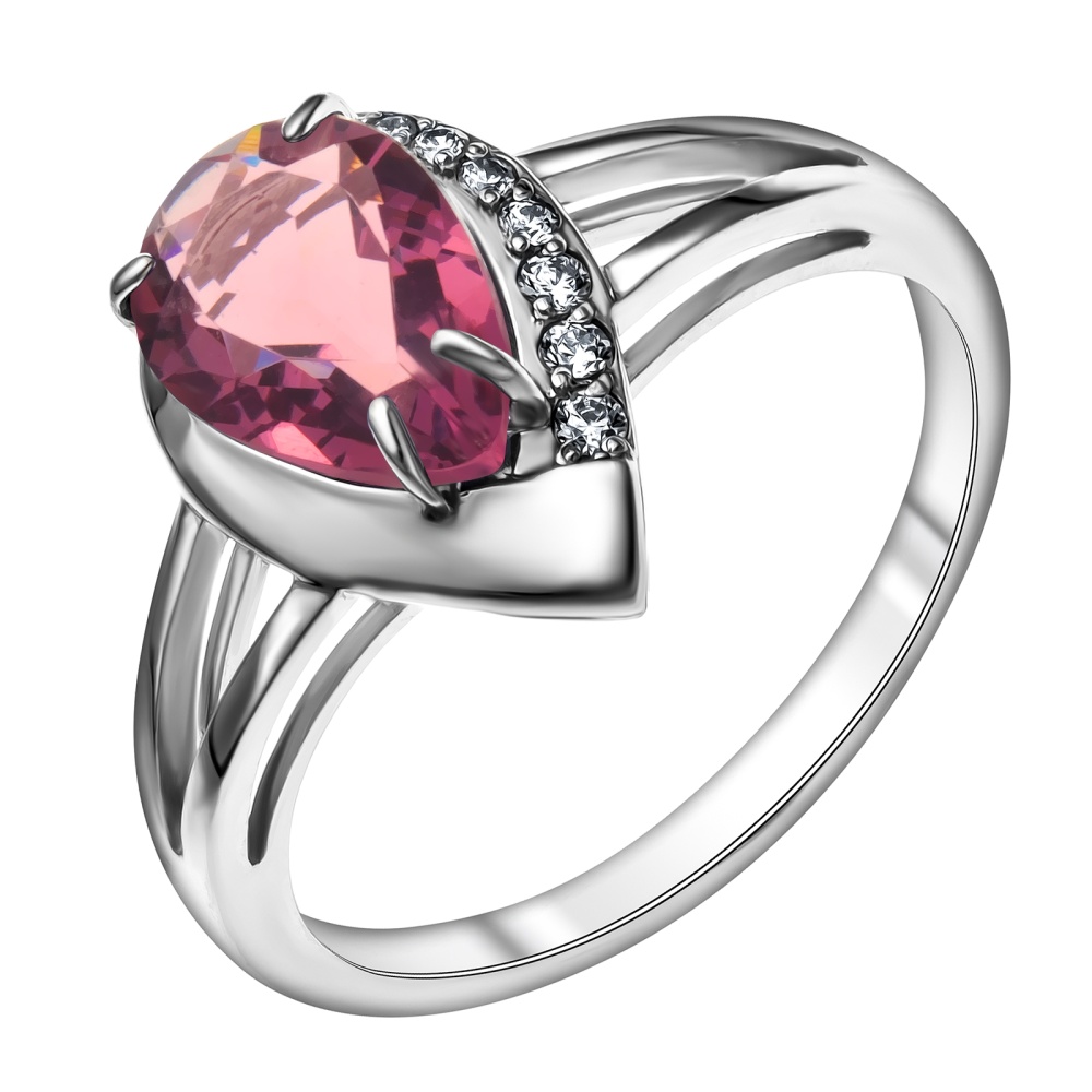 100-1022-ROD Кольцо Серебро925