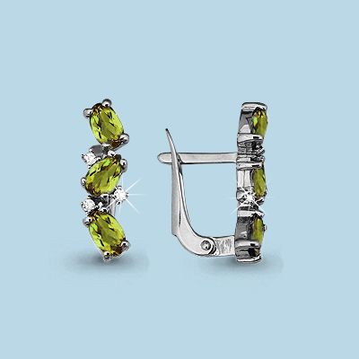 4429907А Серьги Серебро925