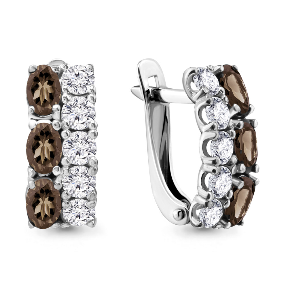 4429601А Серьги Серебро925