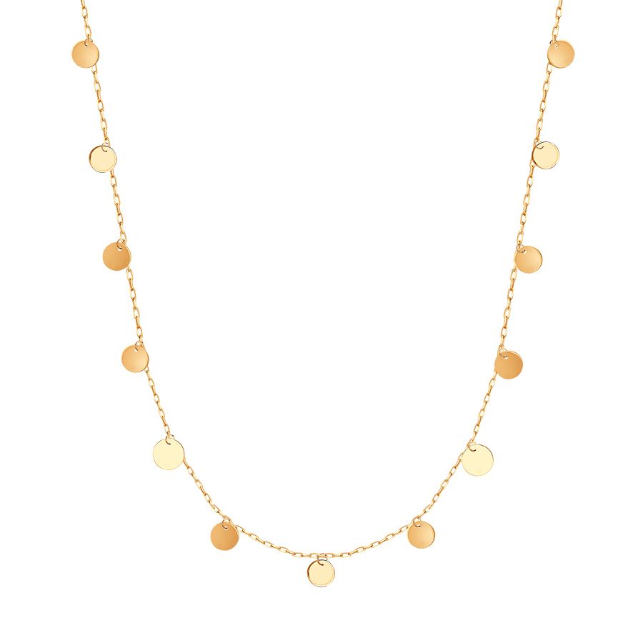 Колье из красного золота 585 Т100112030