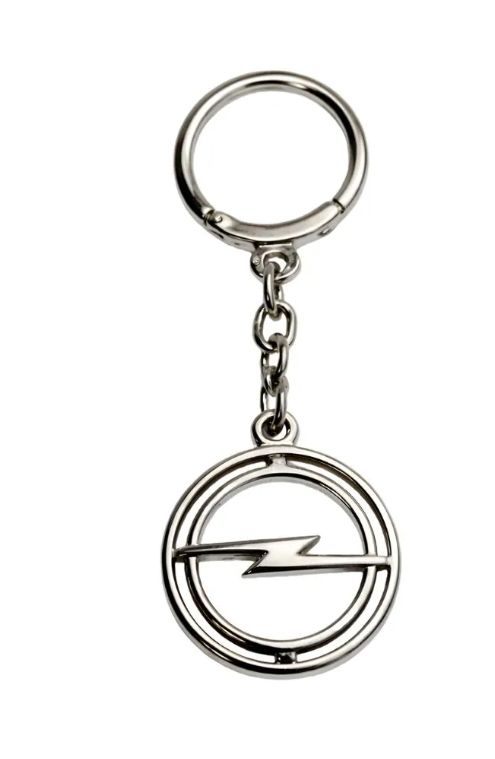 Брелок для автомобиля Opel из серебра 925 с родированием 913091439                