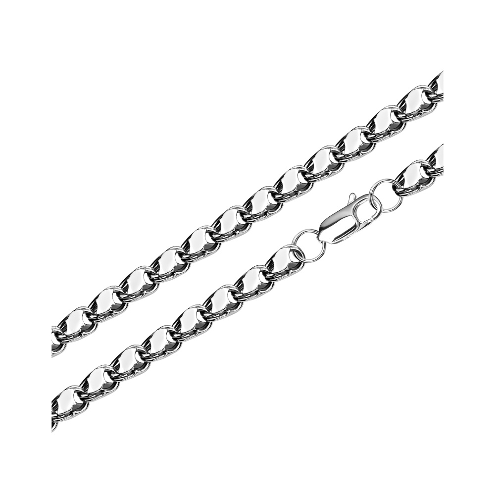 Цепь из серебра 925 с оксидированием 322-7P-0060-31041