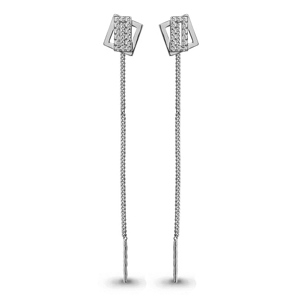 45485А.5 Серьги Серебро925