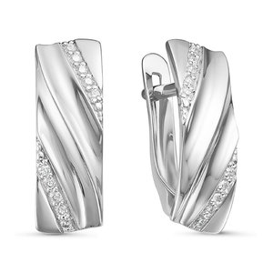 с127022 Серьги Серебро925