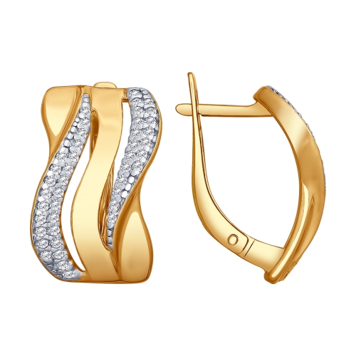 93020807 Серьги Серебро925