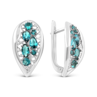 2-139р111 Серьги Серебро925