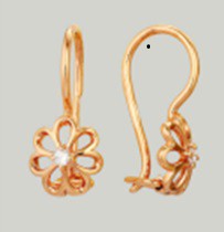 20053100 Серьги Золото585