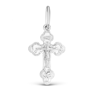 Крест из серебра 925